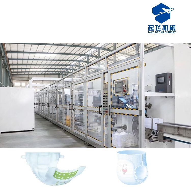 I tipo kūdikių vystyklų gamybos mašina